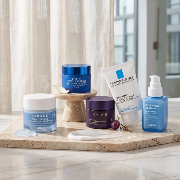 5 Premium Night Skincare Products for a Hydrated, Glowing Morning