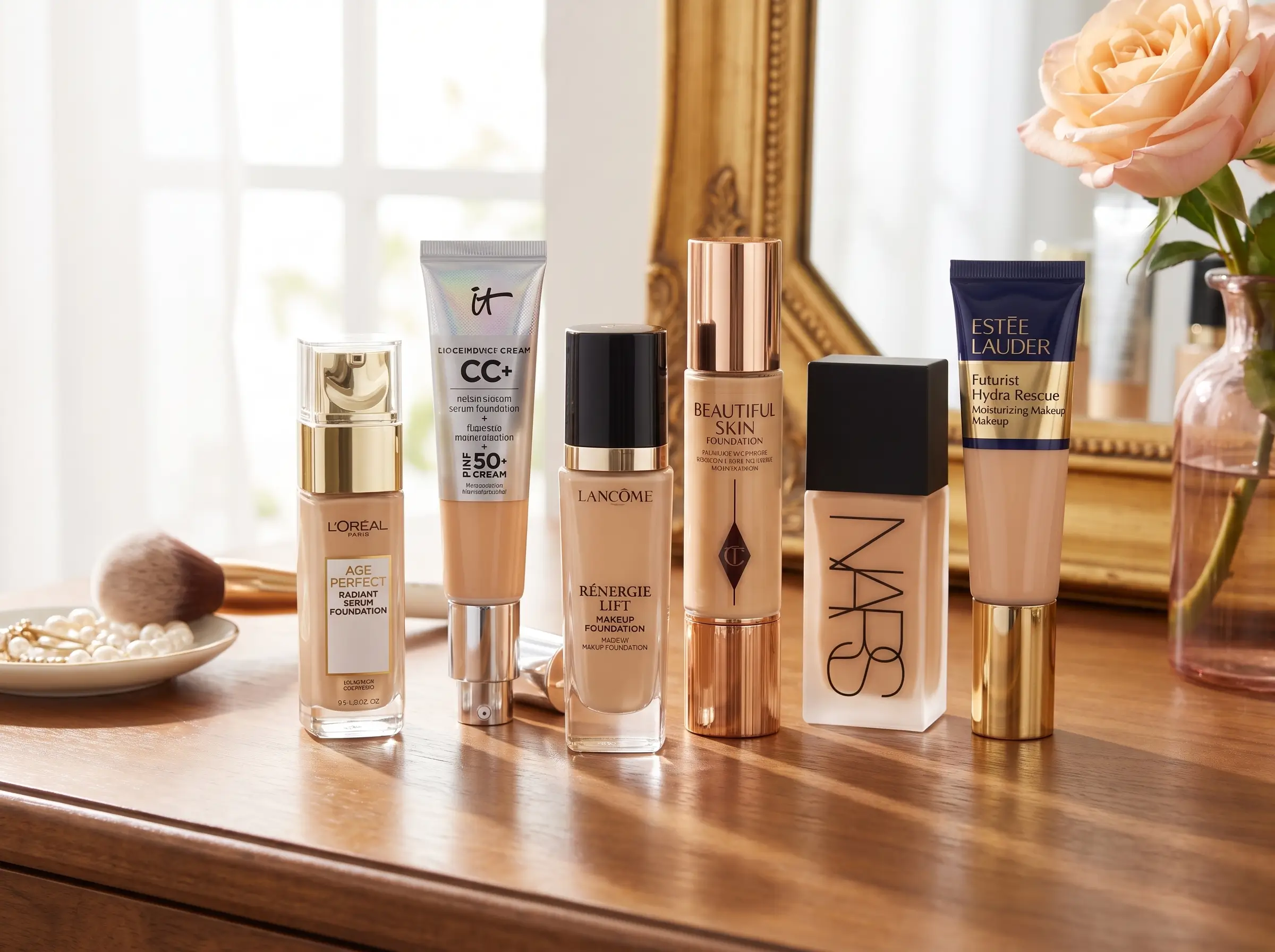 7 Best Foundations for Mature Skin That Look Smooth & Natural