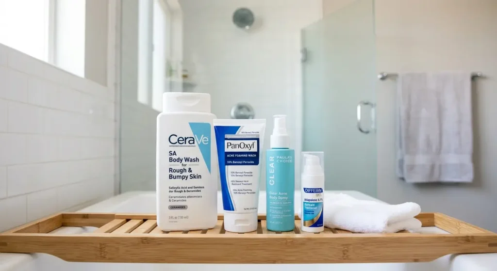 A Sample Routine for Managing Body Acne