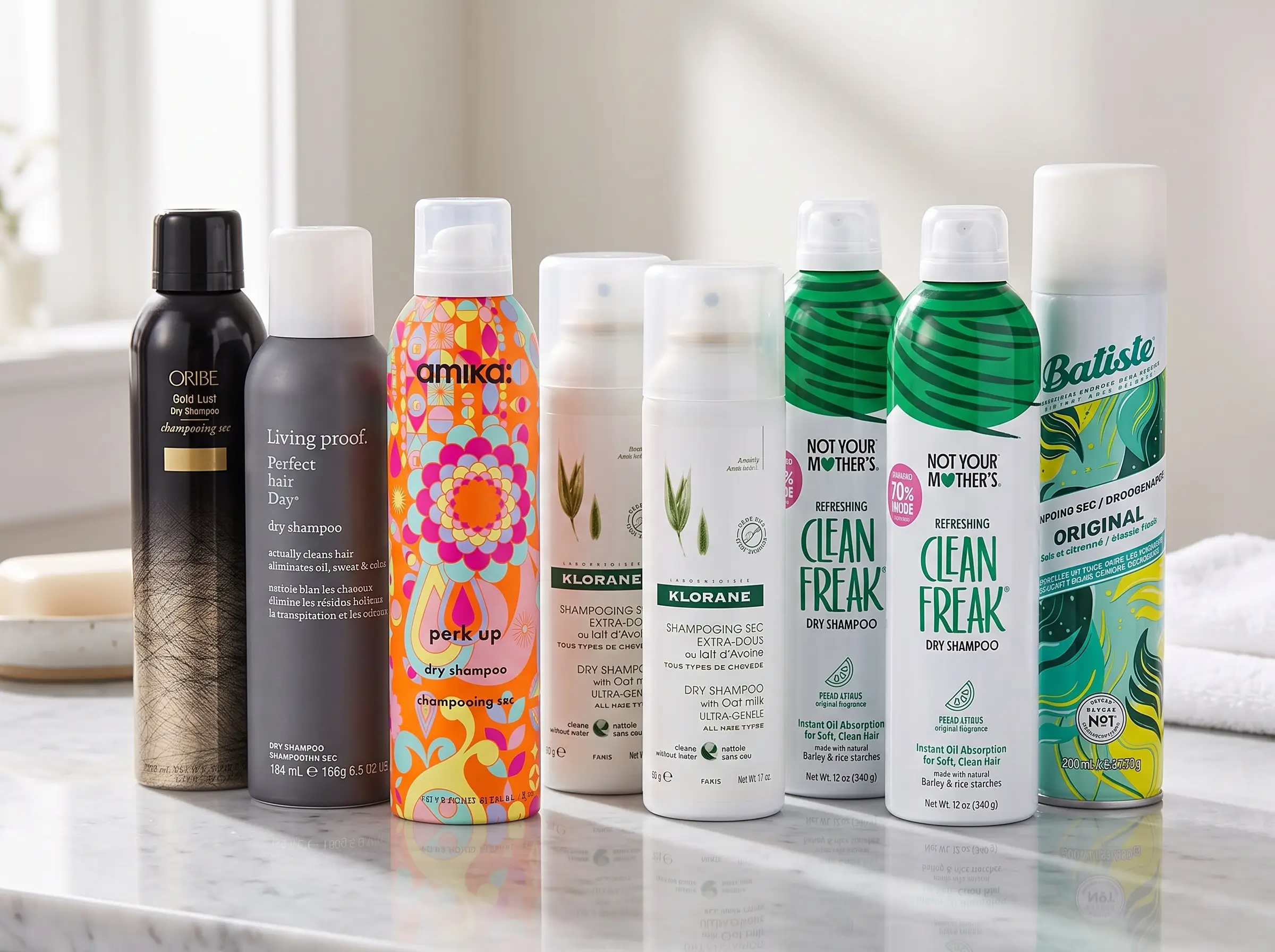 The Best Dry Shampoos for Oily Roots