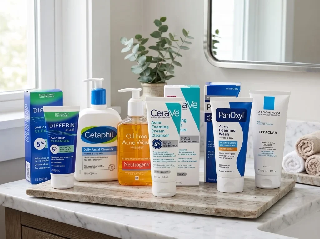 The Best Face Washes for Acne-Prone Skin