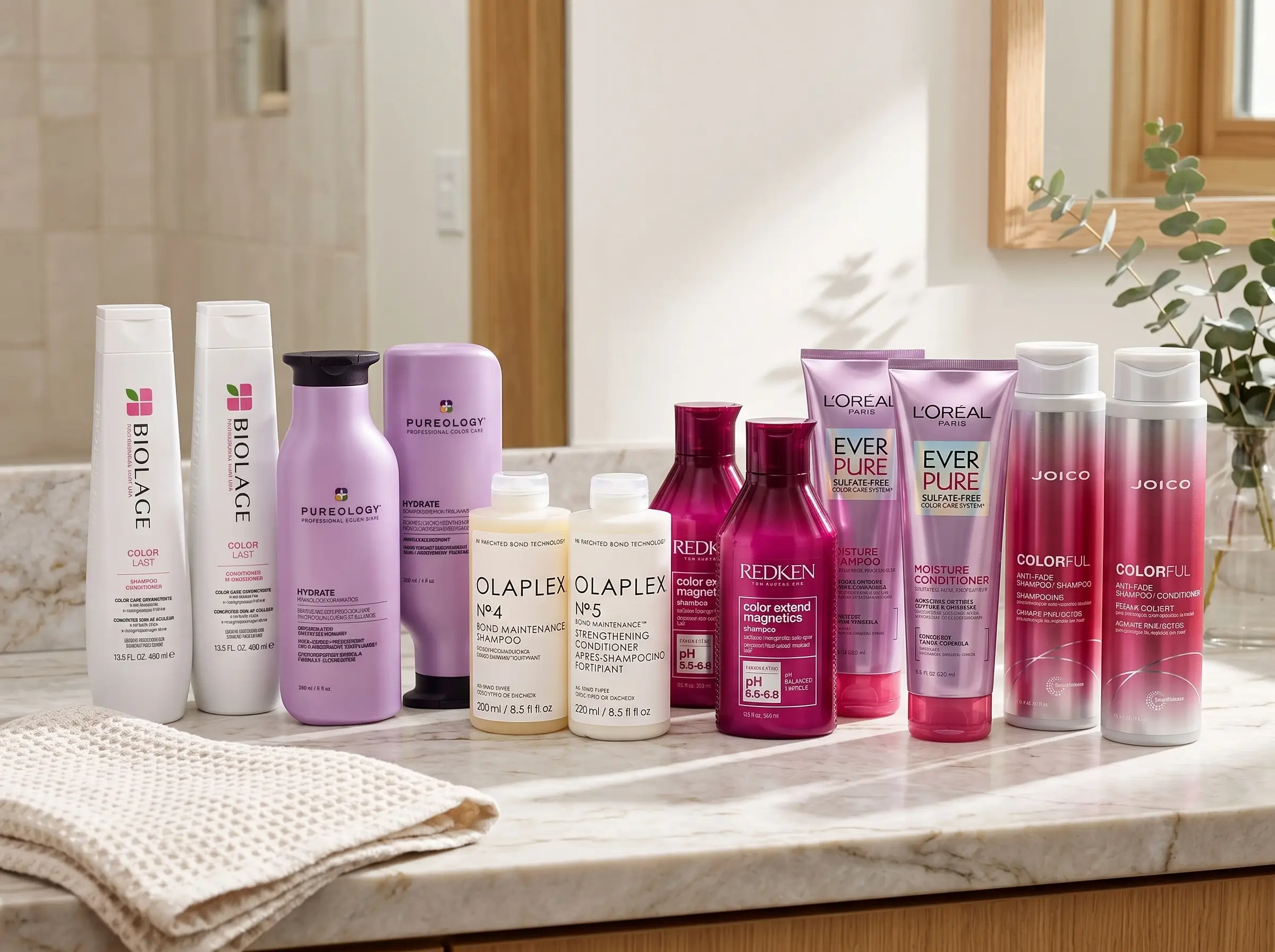 The Best Shampoos and Conditioners for Color-Treated Hair